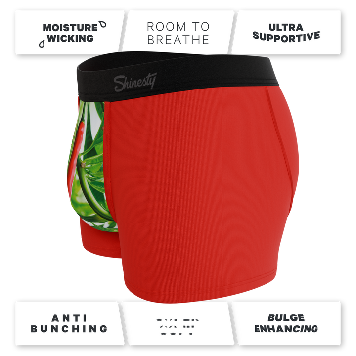 The Picante | Chili Pepper Ball Hammock® Pouch Trunks Underwear
