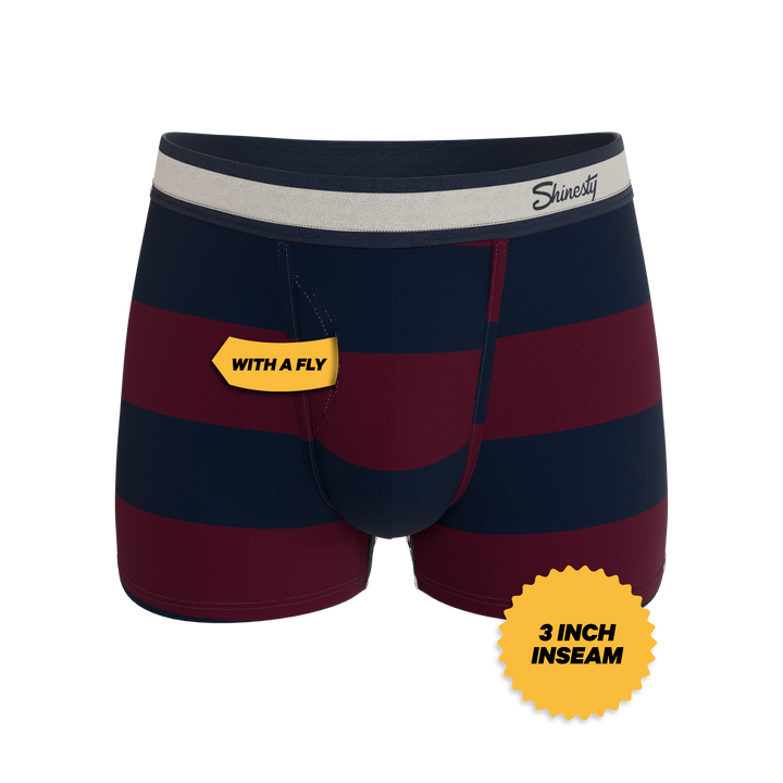 The Pitch | Rugby Stripe Ball Hammock® Pouch Trunks Underwear