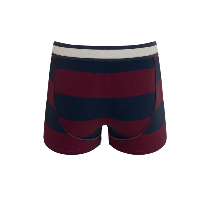 The Pitch | Rugby Stripe Ball Hammock® Pouch Trunks Underwear
