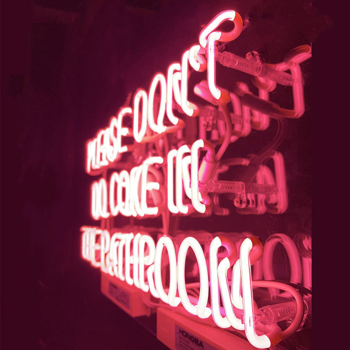 Please Don't Do Coke in The Bathroom Neon Signs