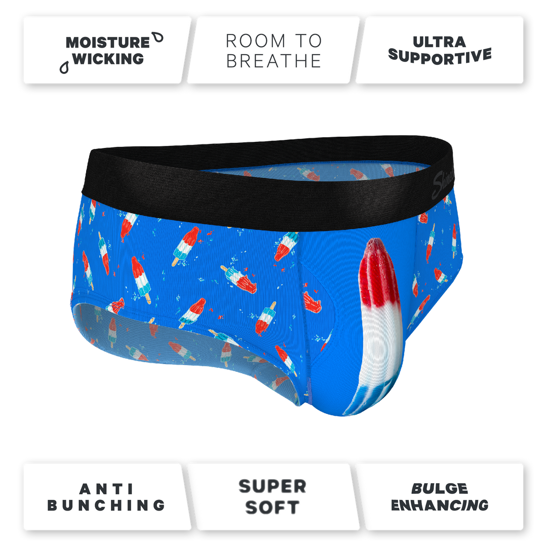 The Popsicle Stick Apex | USA Popsicle Ball Hammock® Pouch Underwear Briefs