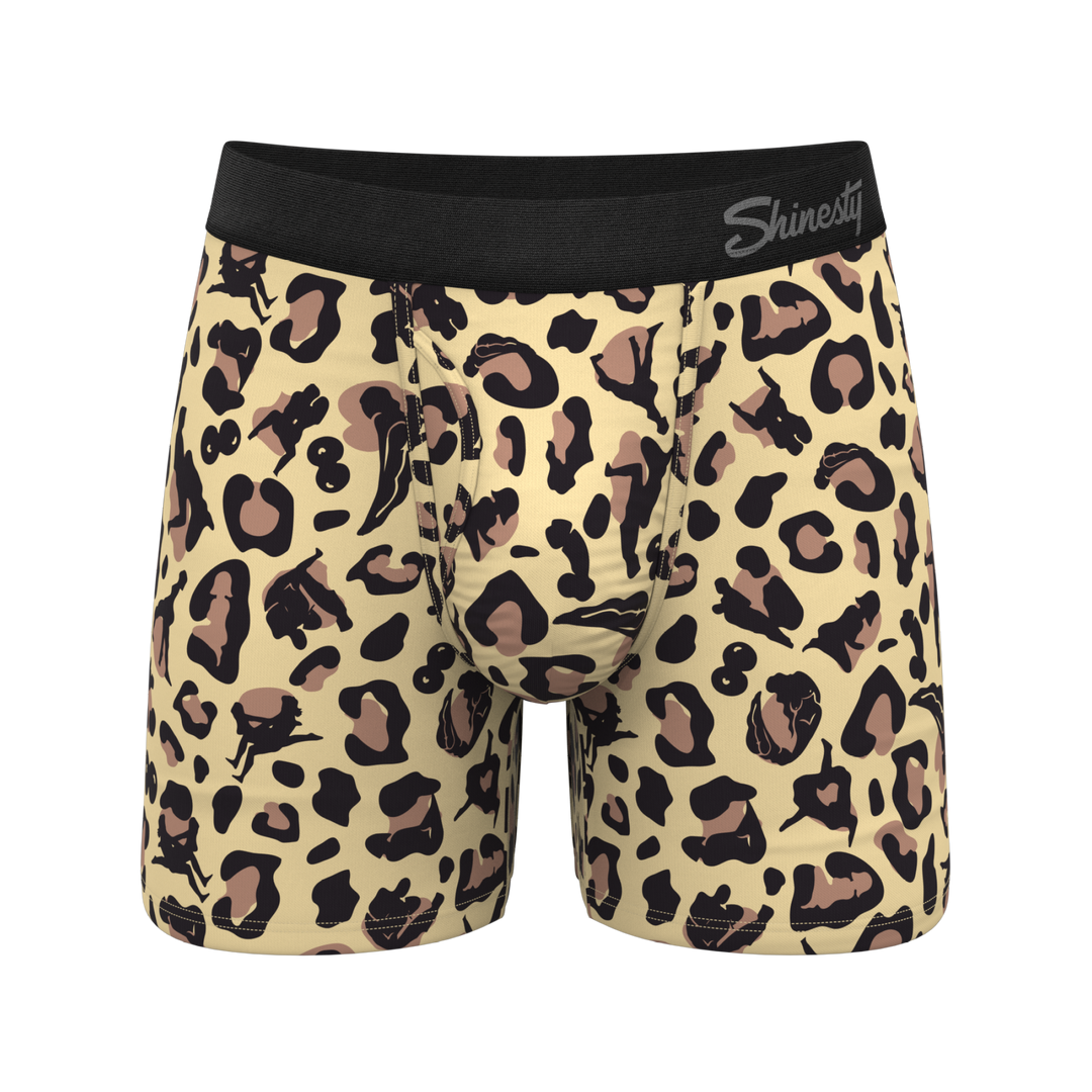 The Primal Passion | Naughty Cheetah Print Ball Hammock® Magnum Big Pouch Underwear