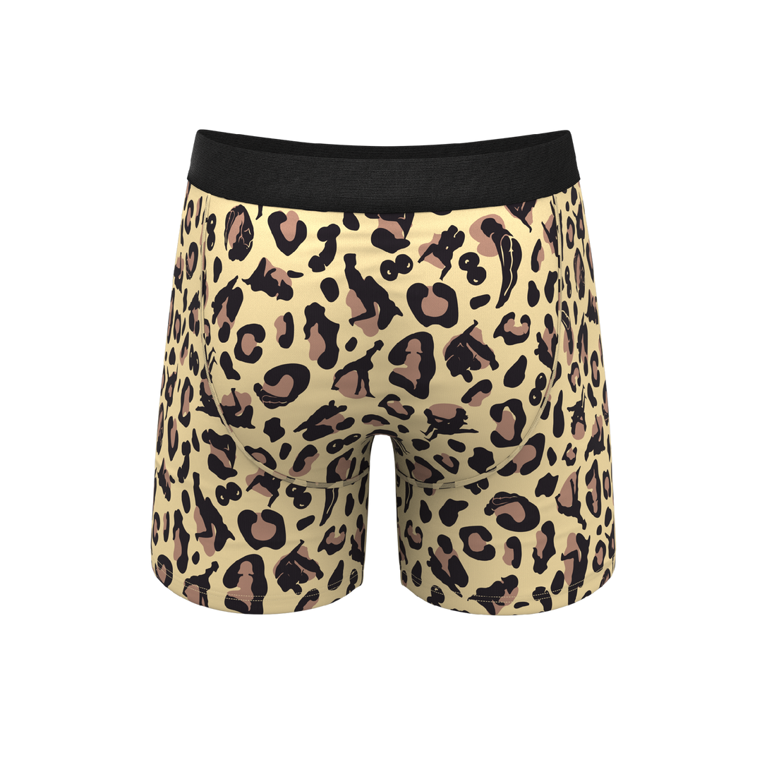 The Primal Passion | Naughty Cheetah Print Ball Hammock® Pouch Underwear