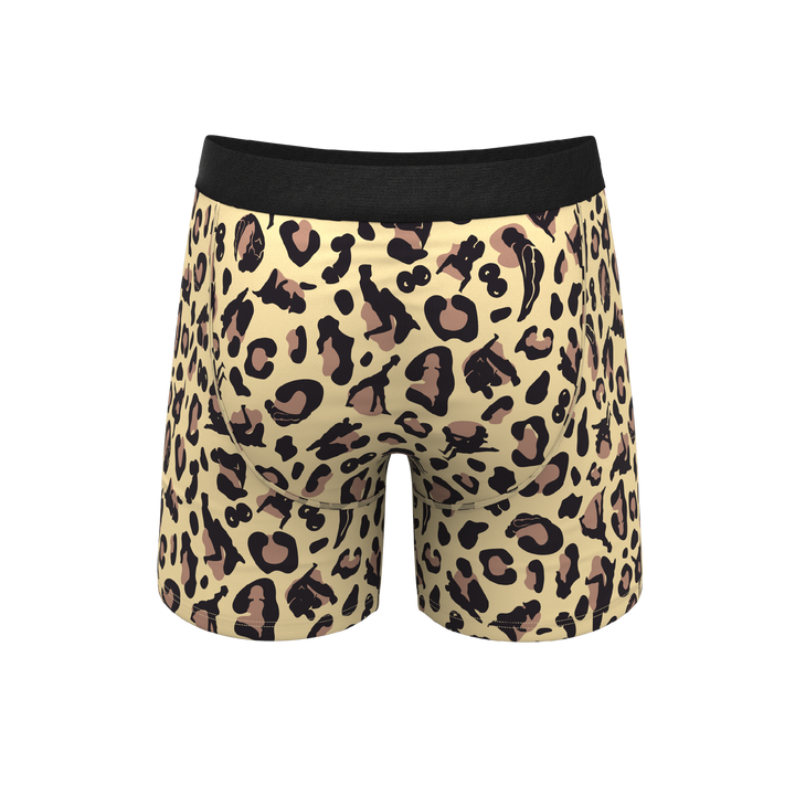 The Primal Passion | Naughty Cheetah Print Ball Hammock® Pouch Underwear