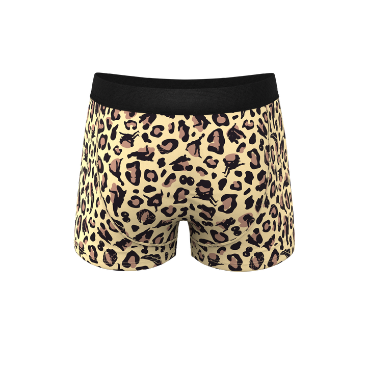 The Primal Passion | Naughty Cheetah Print Ball Hammock® Pouch Trunks Underwear