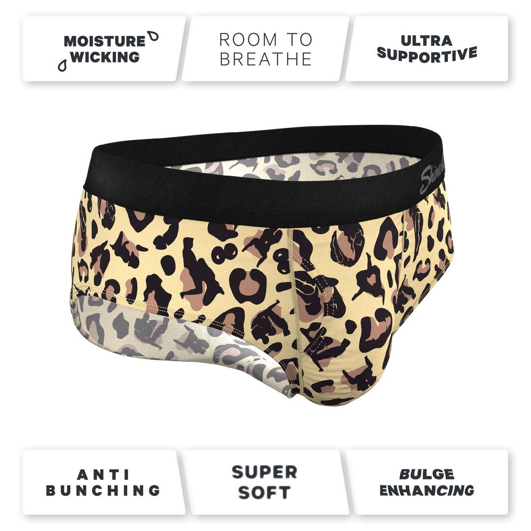 The Primal Passion | Naughty Cheetah Print Ball Hammock® Pouch Underwear Briefs