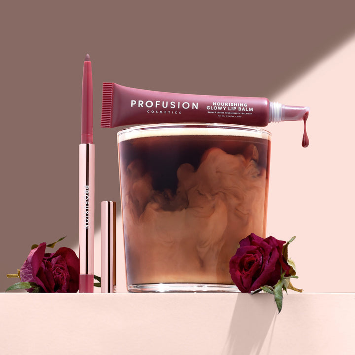 Lip Treat Duo Soft Matte Creamy Lip Liner & Nourishing Glowy Lip Balm