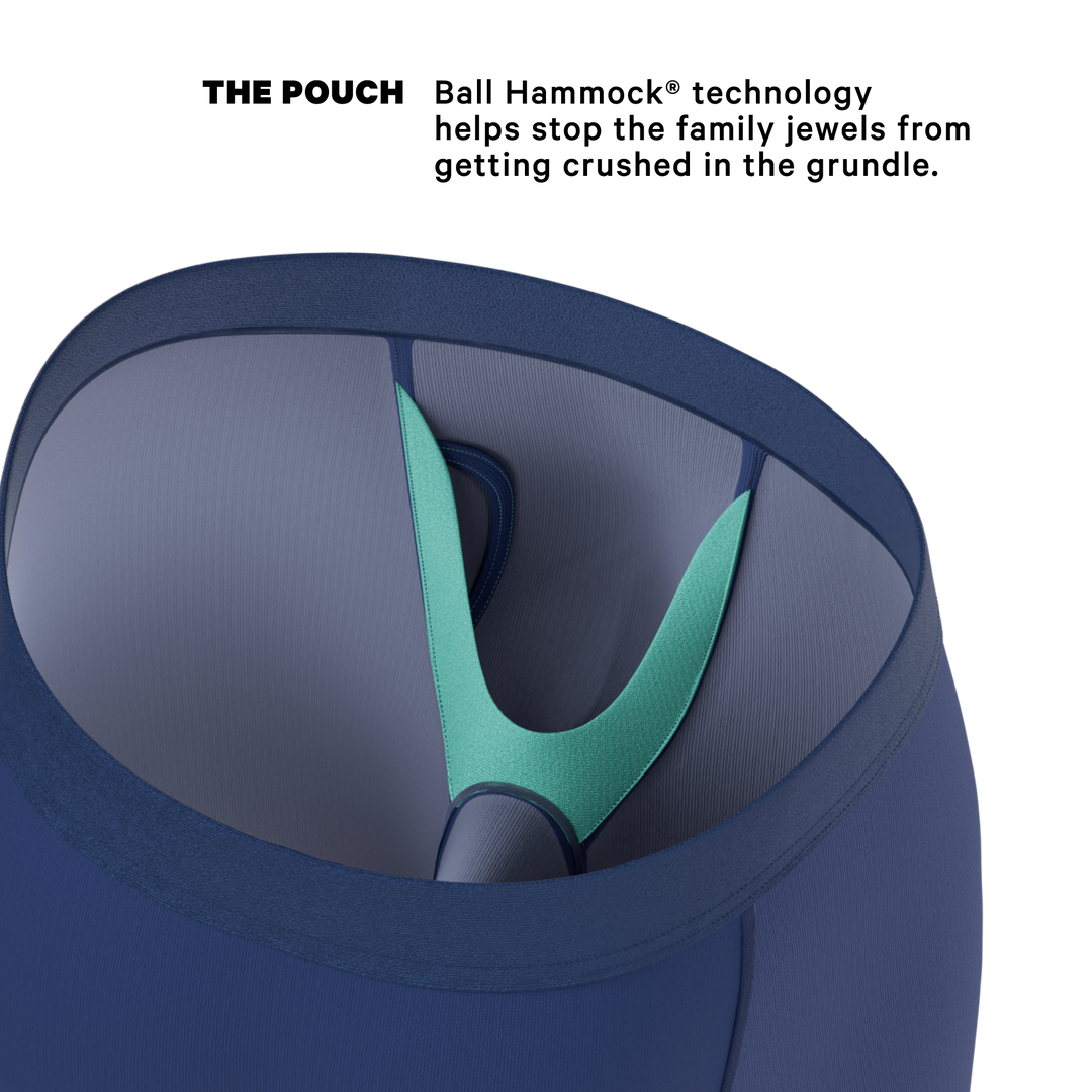 The Proper Pint | Beer Glass Long Leg Ball Hammock® Pouch Underwear With Fly