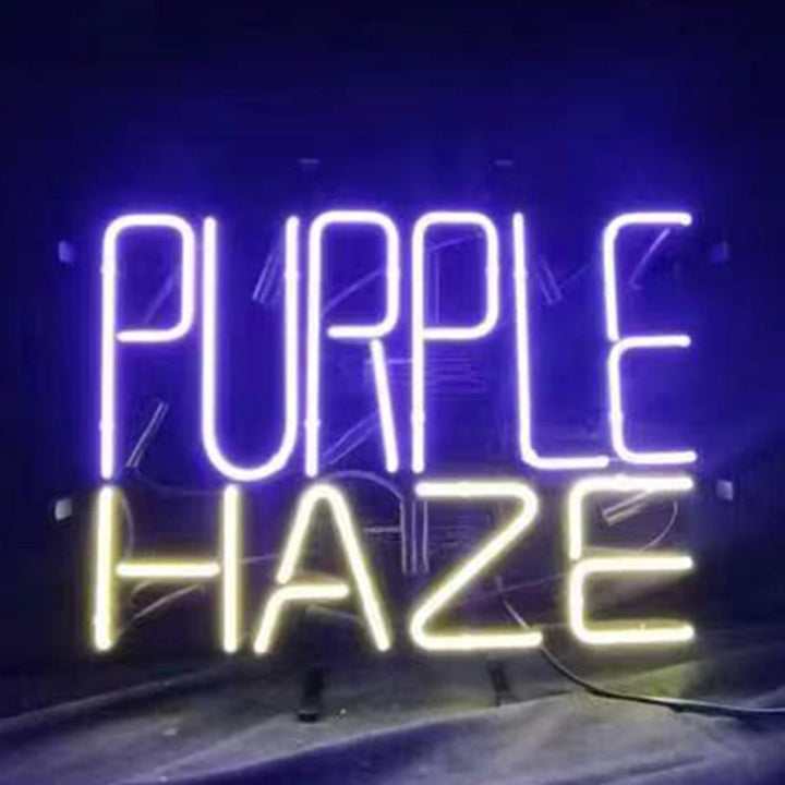 Purple Haze Beer Neon Sign Light
