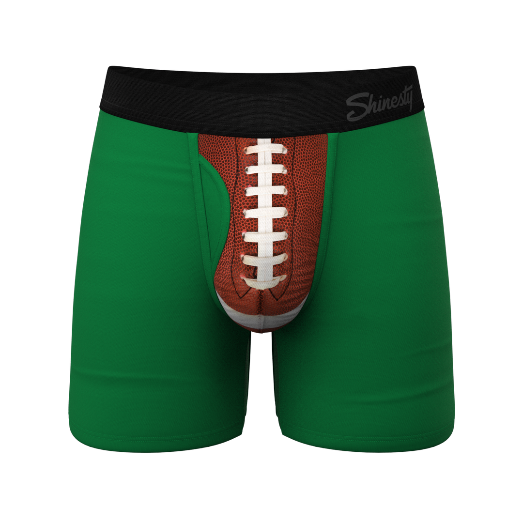The Quarterback Sack | Football Ball Hammock® Pouch Underwear With Fly