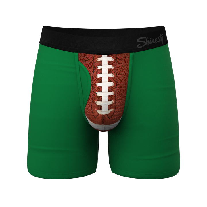 The Quarterback Sack | Football Ball Hammock® Pouch Underwear With Fly