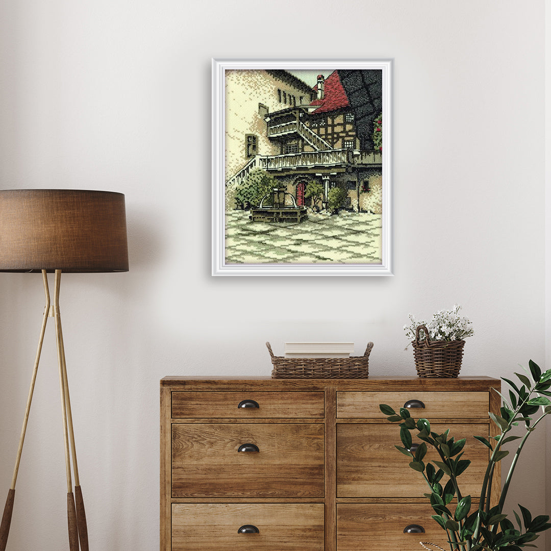 Old city R139 Counted Cross Stitch Kit