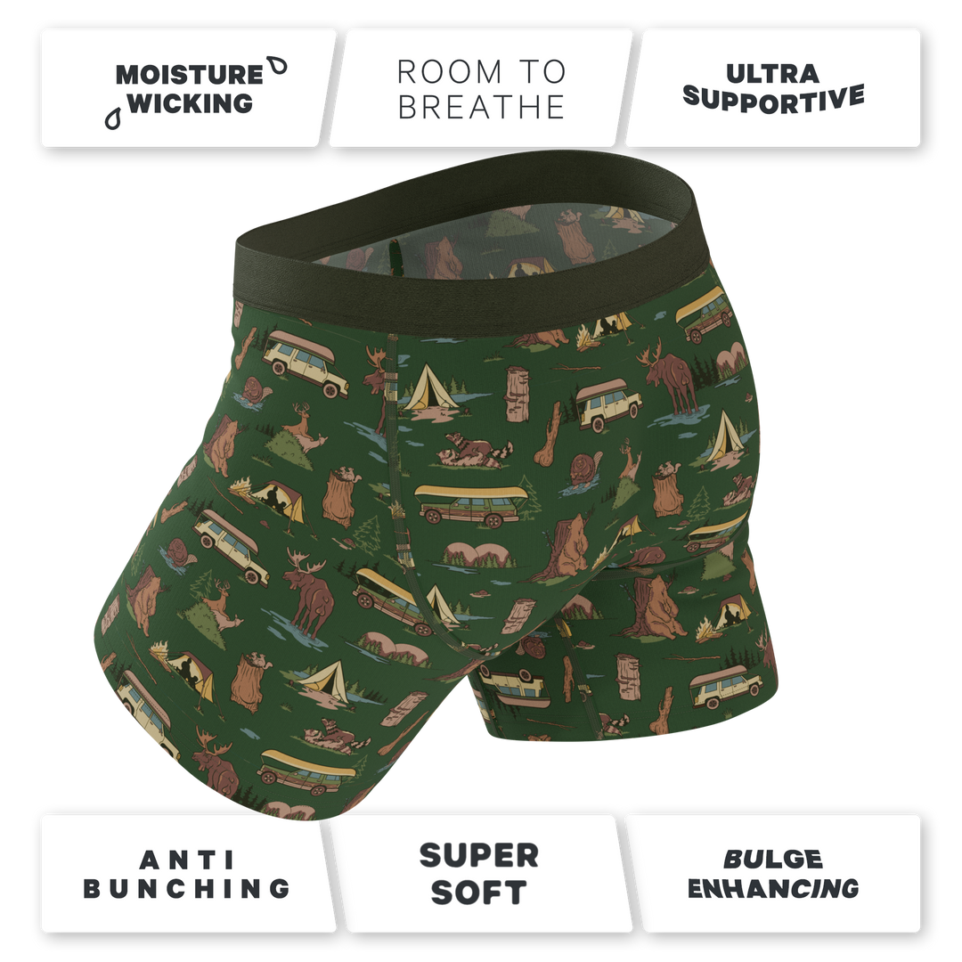 The Really Happy Camper | Camping Ball Hammock® Pouch Underwear