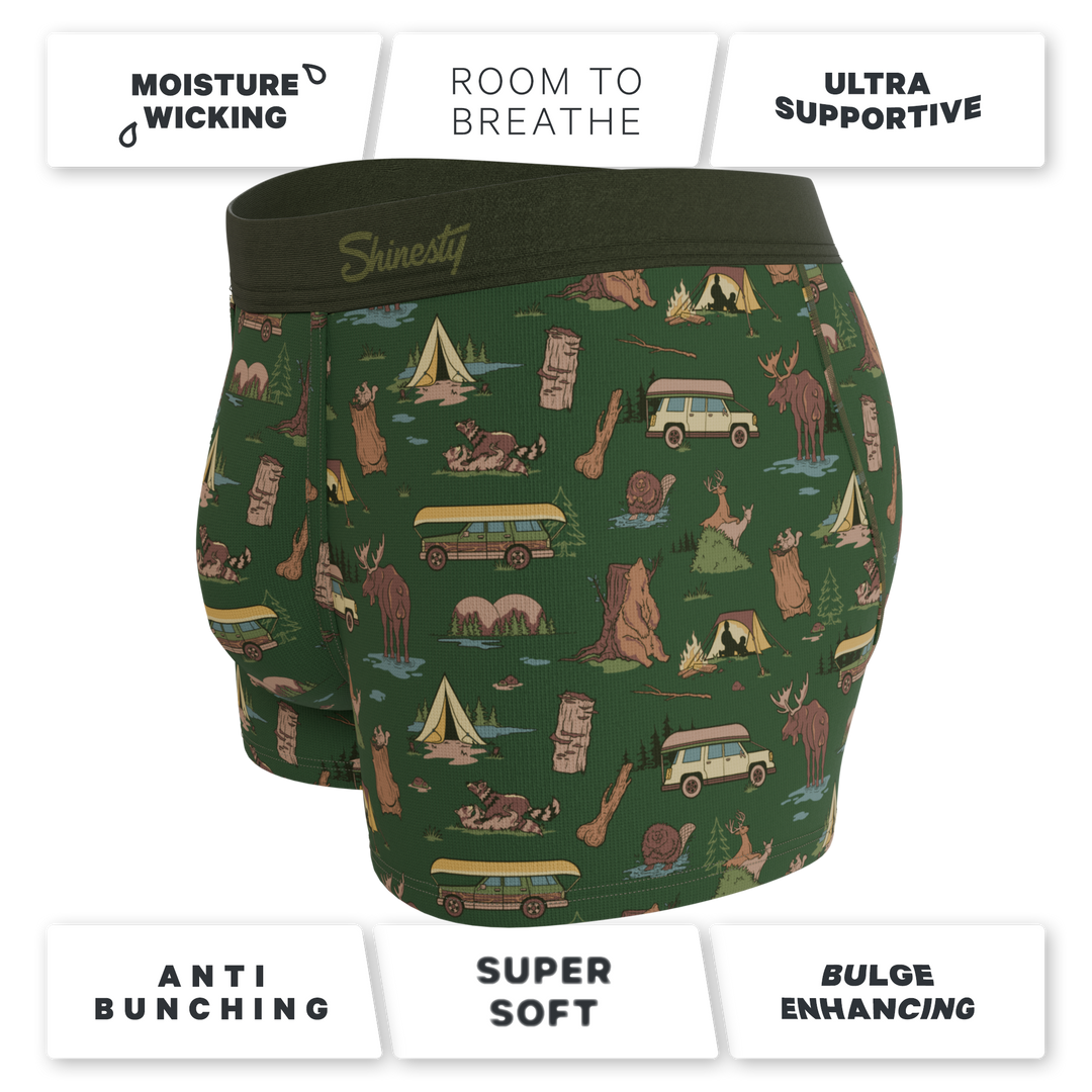 The Really Happy Camper | Camping Ball Hammock® Pouch Trunks Underwear