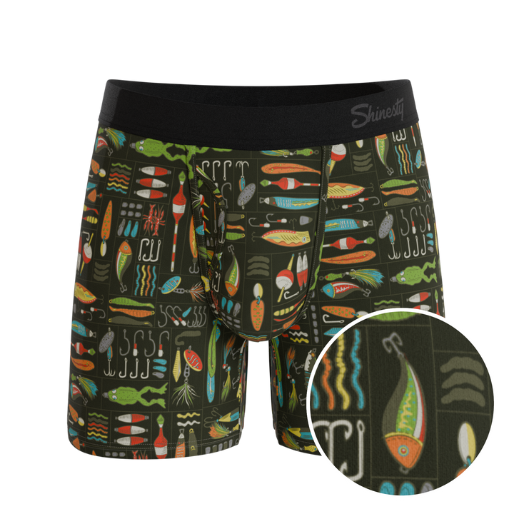 The Reel Nice | Bait Box Ball Hammock® Pouch Underwear With Fly