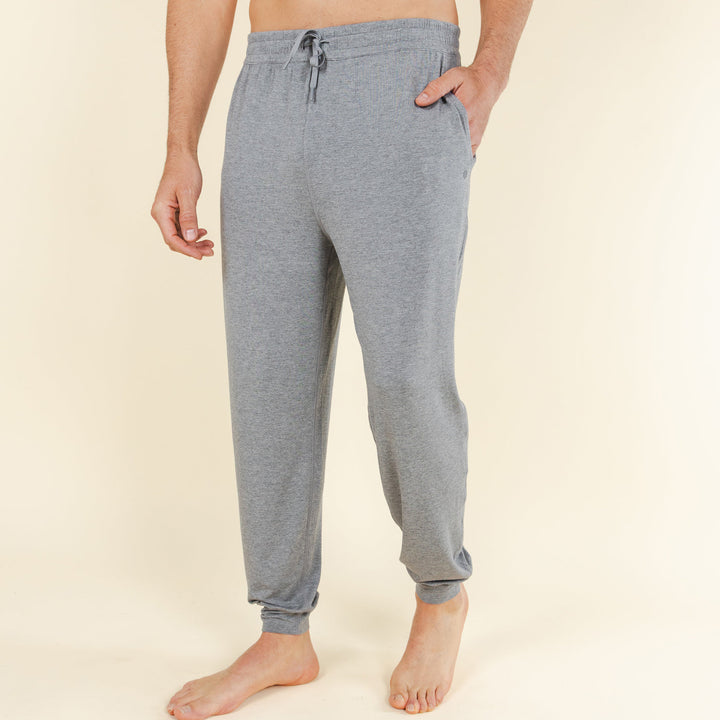 The Rock Solid | Mild Grey SleepDeep™ Men’s Pajama Joggers