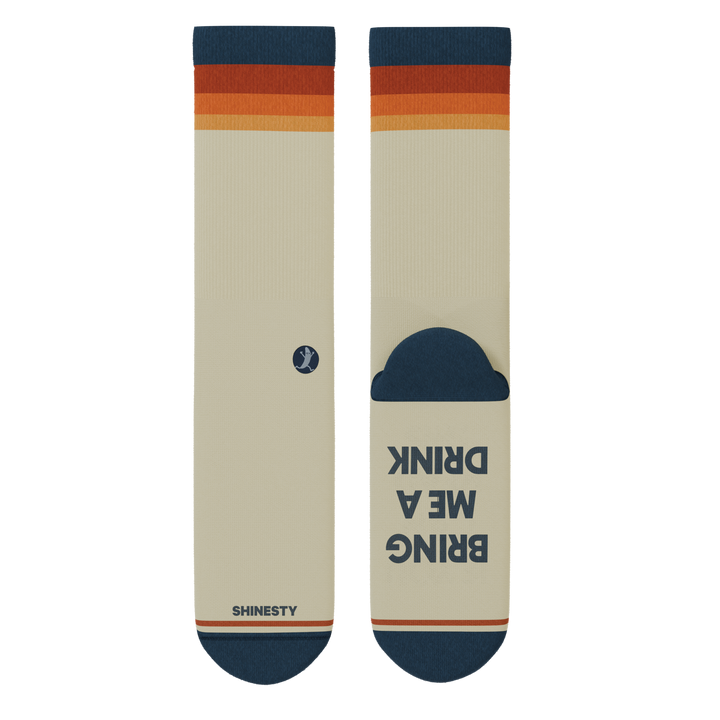 The Rule Abider | Mile High Heel Hammock™ Crew Socks