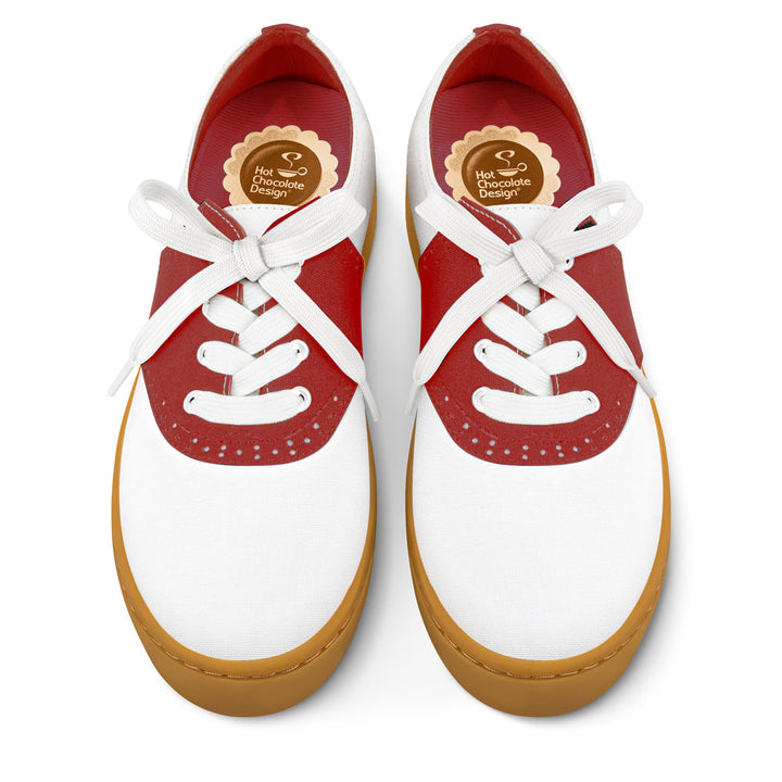 Saddle Red Casual Sneaker