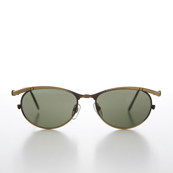 Delicate Metal Frame Vintage Sunglasses - Samson