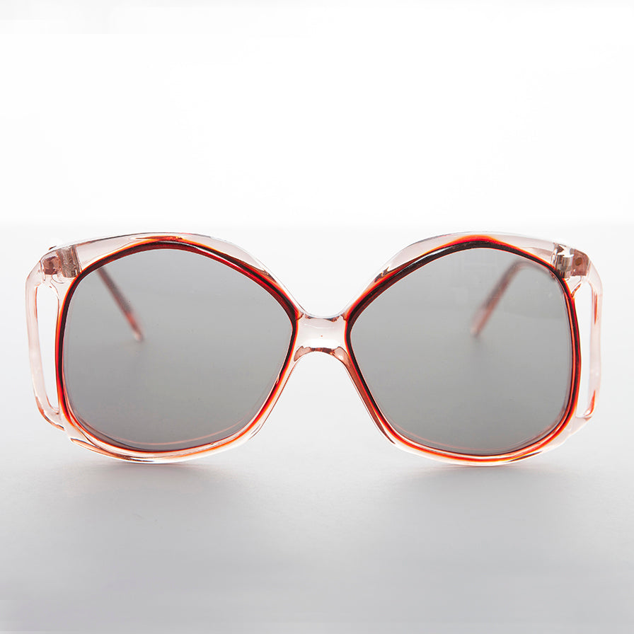 Oversized Polarized Women's 80s Sunglass - Big Sharon