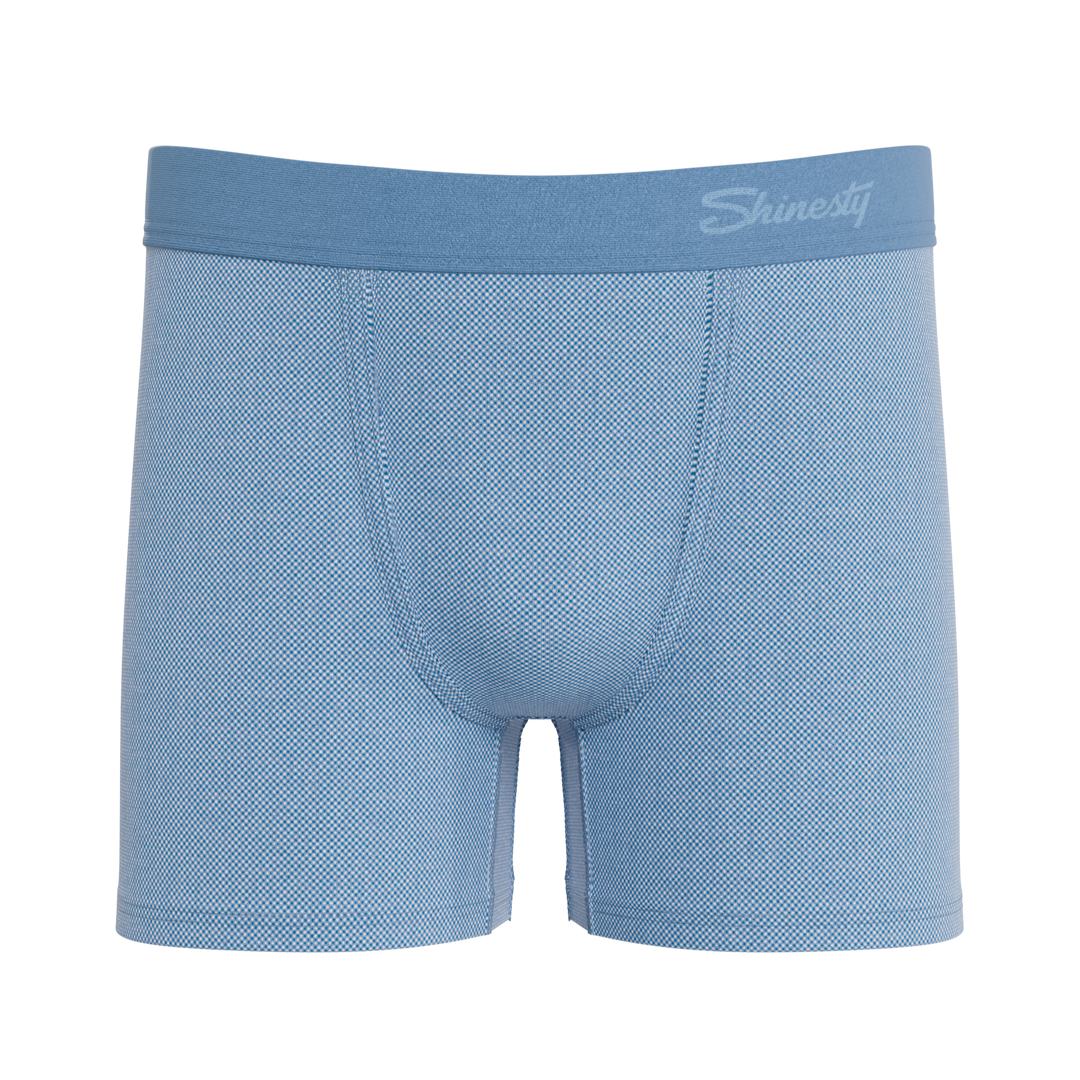 The Chambray All Day | Blue Chambray Boy's Boxer Briefs