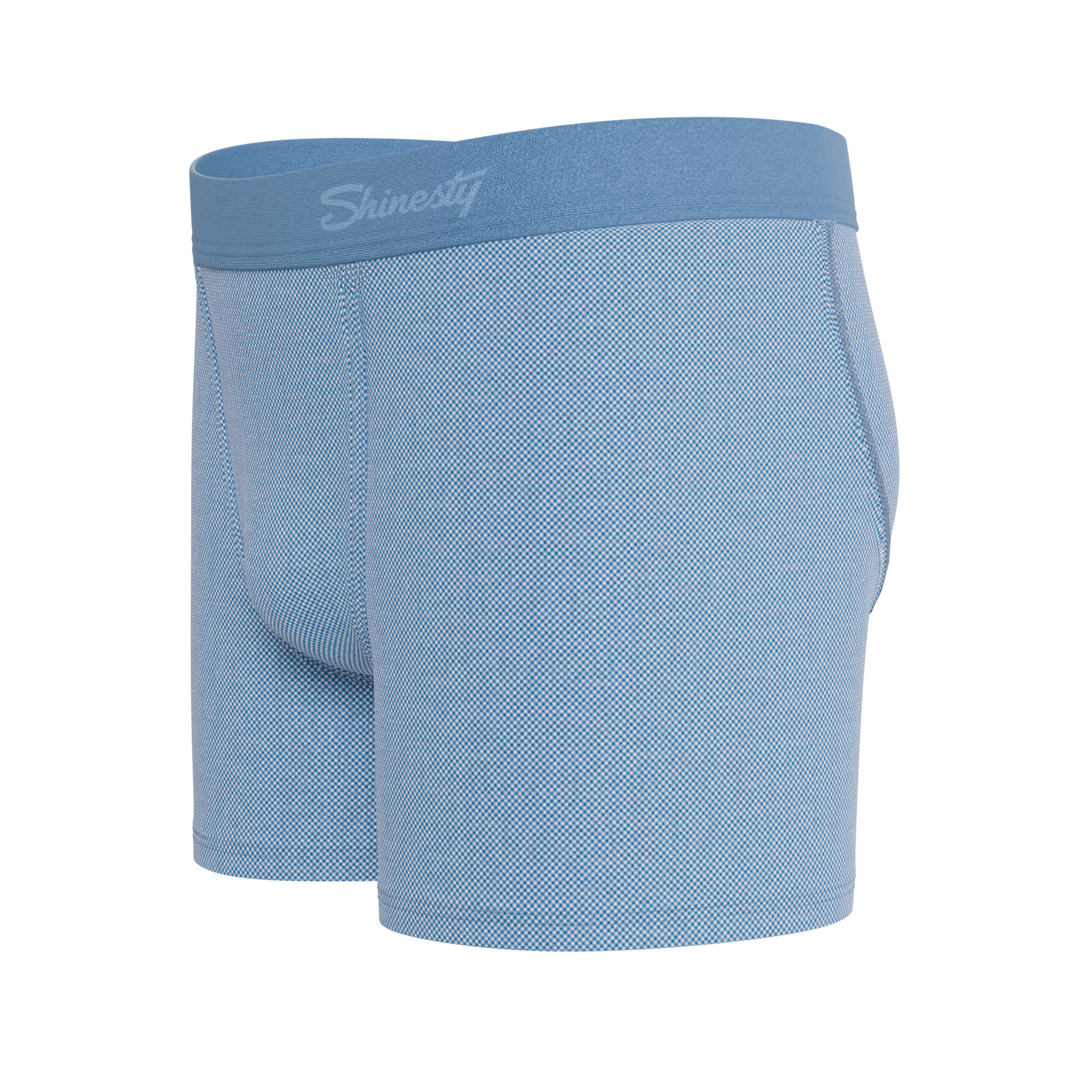 The Chambray All Day | Blue Chambray Boy's Boxer Briefs
