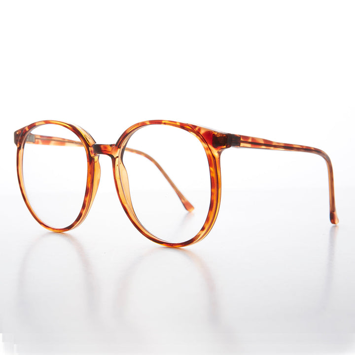 Big 80s Secretary Eyeglasses with Clear Lens - Smarty