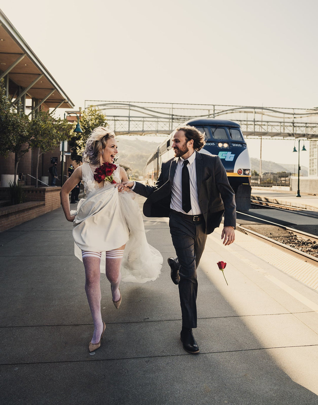 Bridal Brooke LeAnne Thigh Highs. Petite to Plus Size