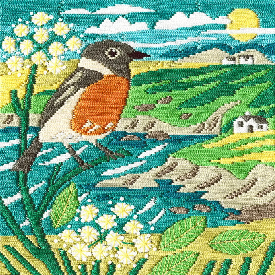 Stonechat SSMJ3 Counted Cross Stitch Kit