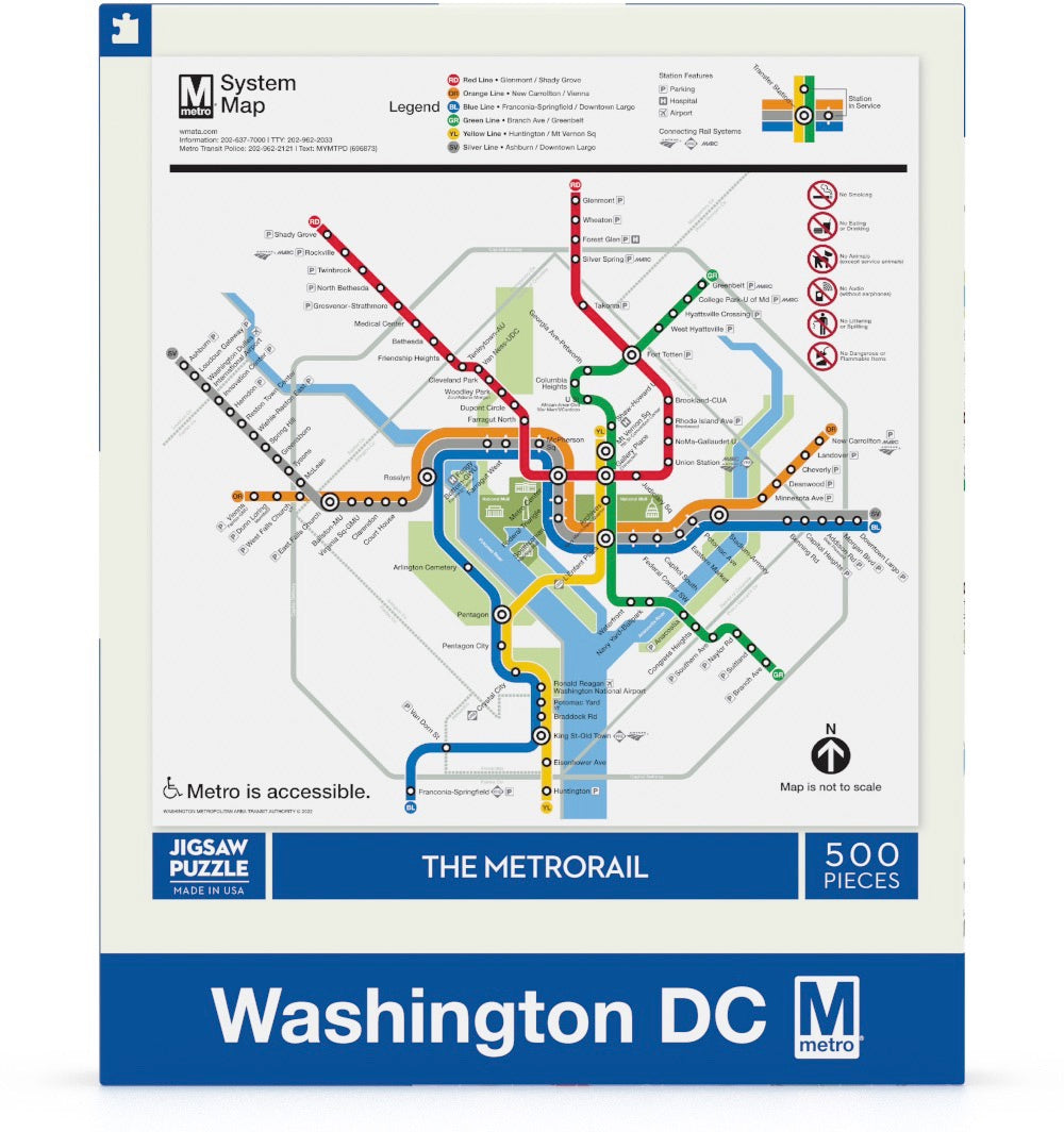 DC Metro Map