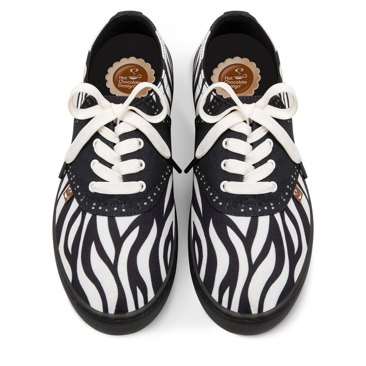 Saddle Zebra Casual Sneaker