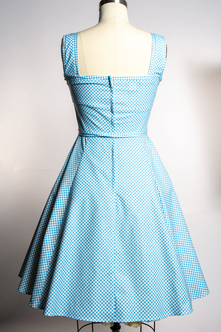 Sadie Dress - Little Sky Gingham