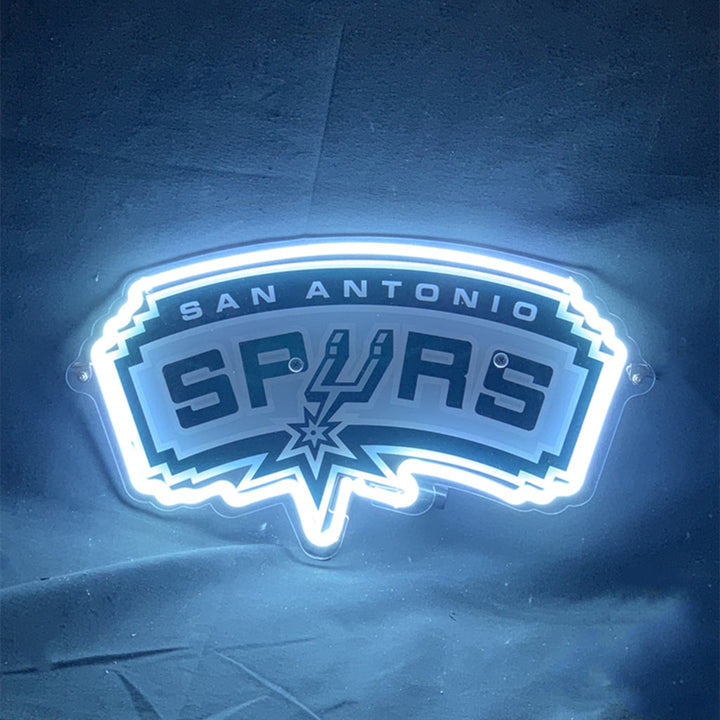 San Antonio Spurs Sport Logo Neon Signs