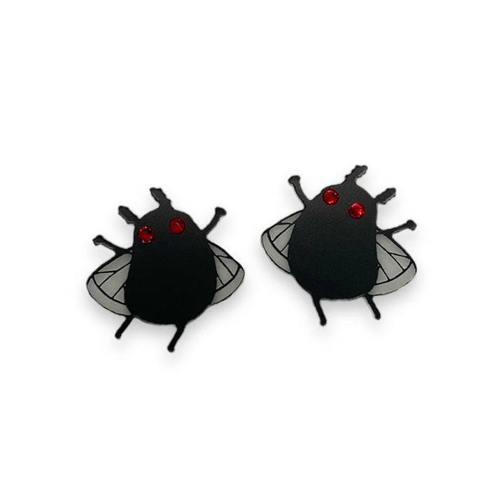 Cryptid Club Mothman Stud Earrings