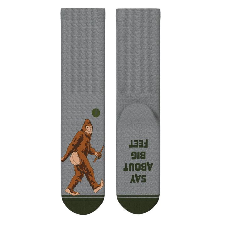 The Sassquatch | Bigfoot Heel Hammock™ Crew Socks