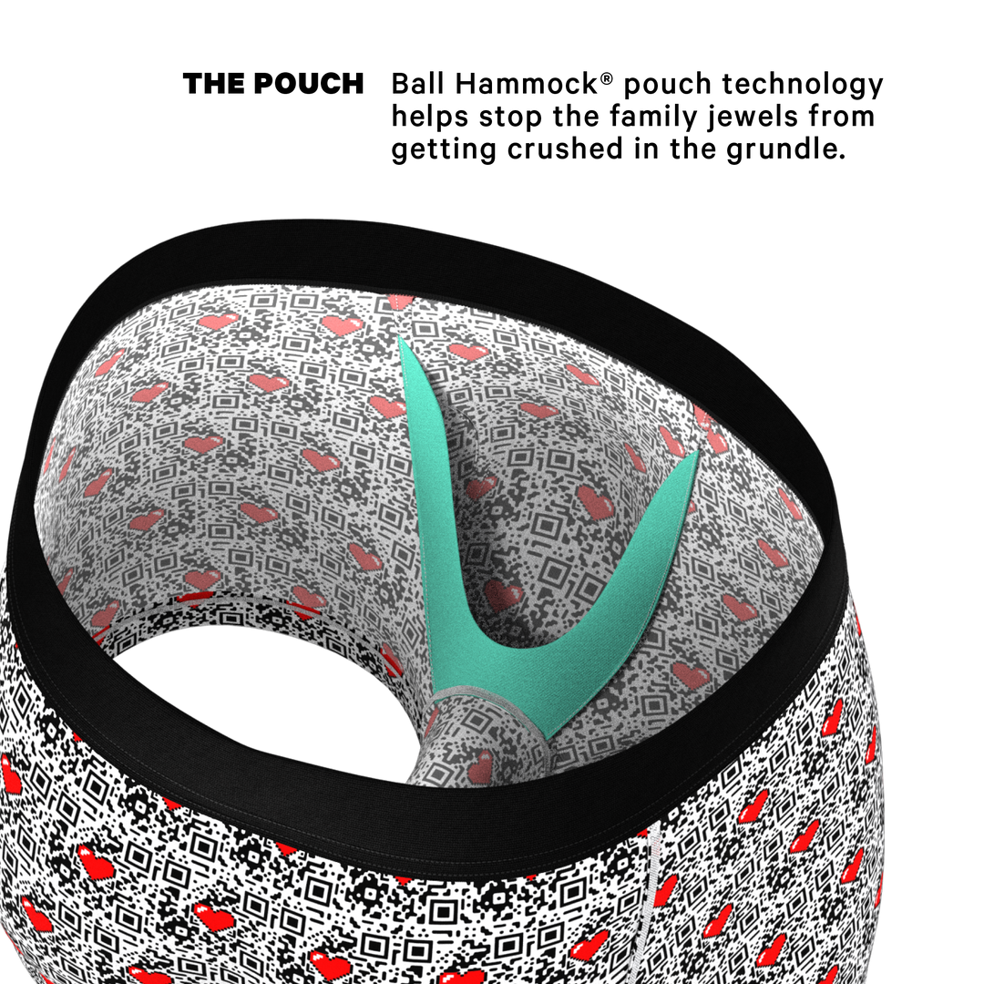 The Scan Me | QR Code Ball Hammock® Pouch Trunks Underwear