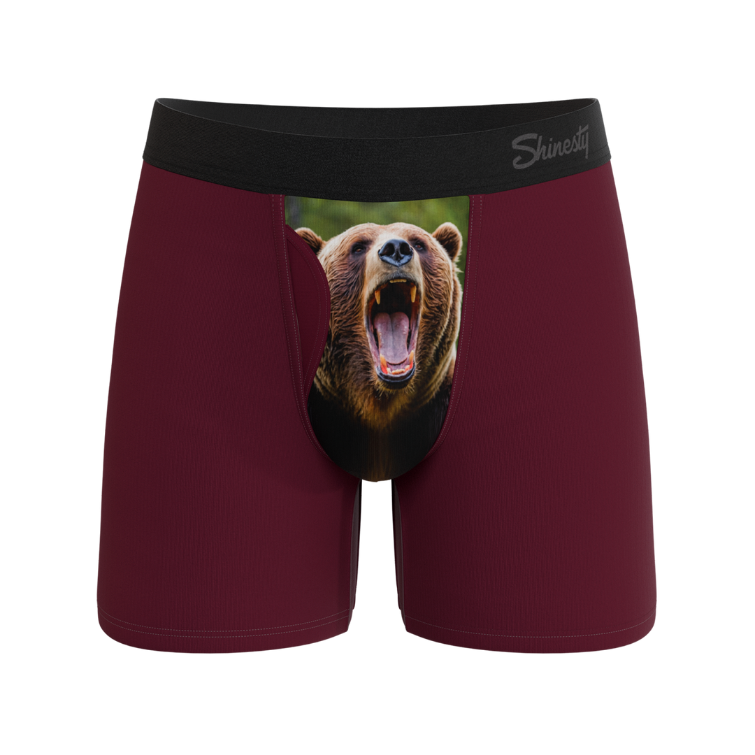 The Scare Bear | Grizzly Bear Ball Hammock® Pouch Underwear With Fly