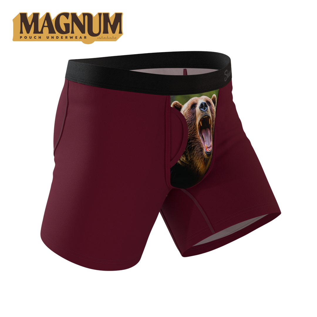 The Scare Bear | Grizzly Bear Ball Hammock® Magnum Big Pouch Underwear