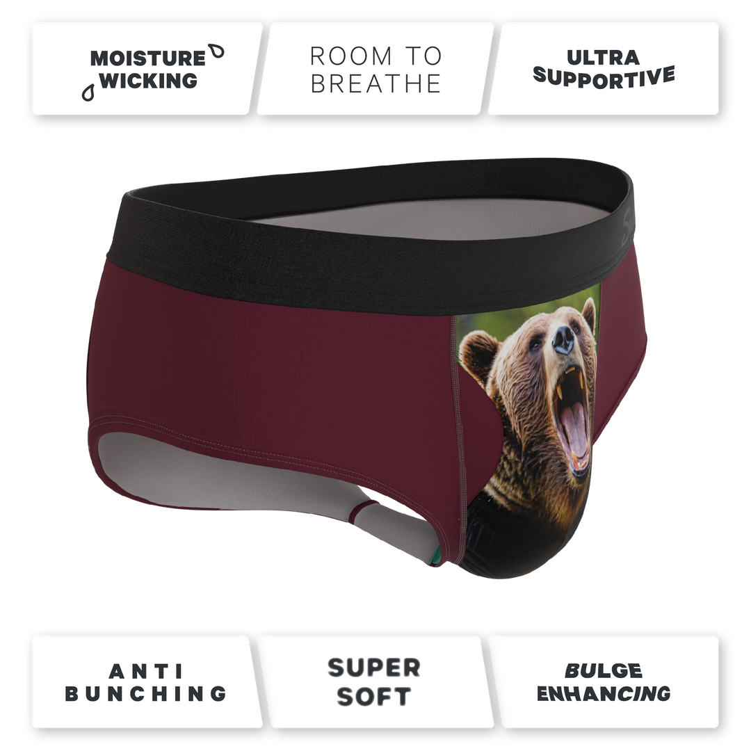 The Scare Bear | Grizzly Bear Ball Hammock® Pouch Underwear Briefs
