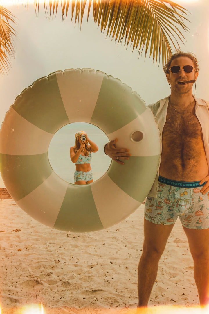 The Boat Drinks | Shinesty x Margaritaville® Boob Hammock™ Scoop Bralette
