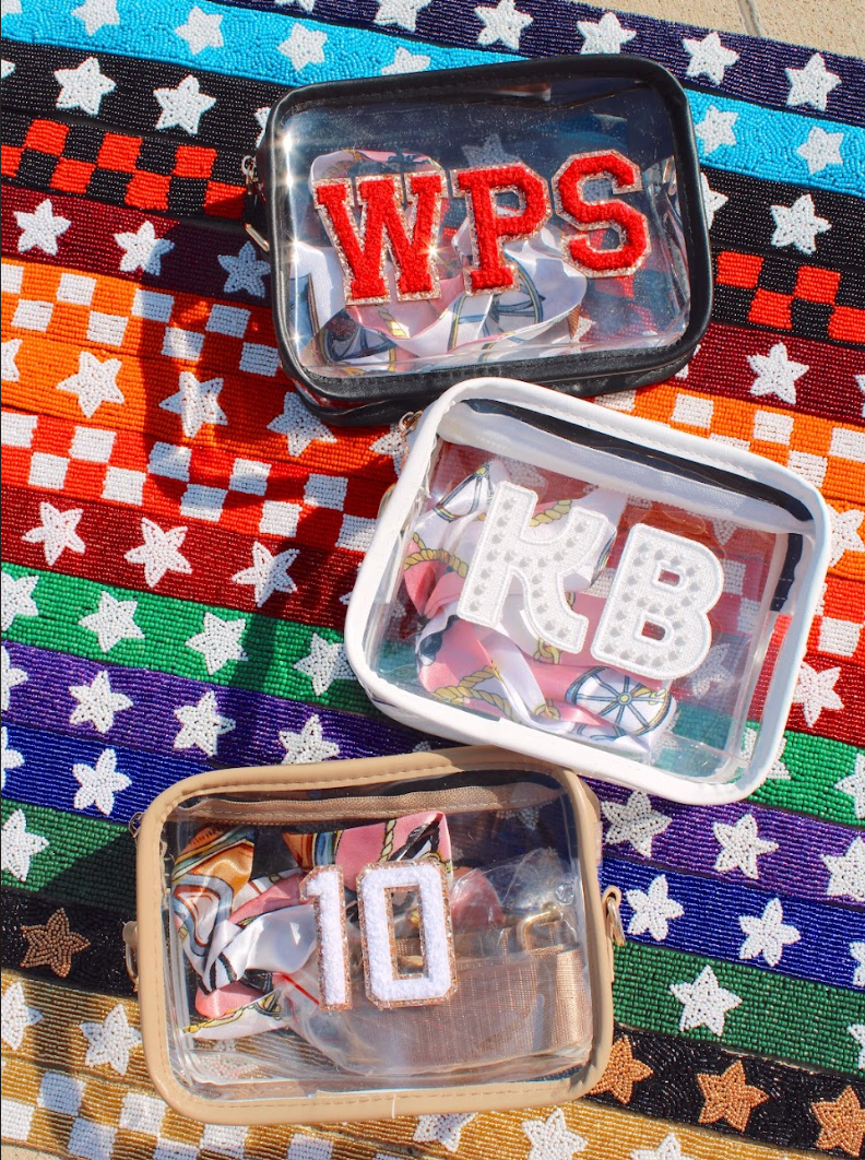 Custom Clear Gameday + Concert Purse