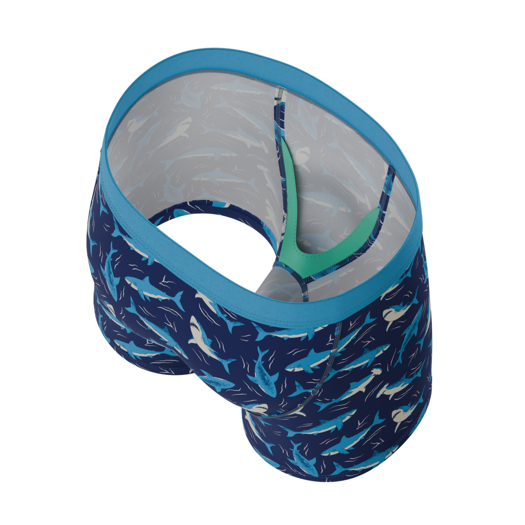 The Shark Lark | Shark Boy's Boxer Briefs