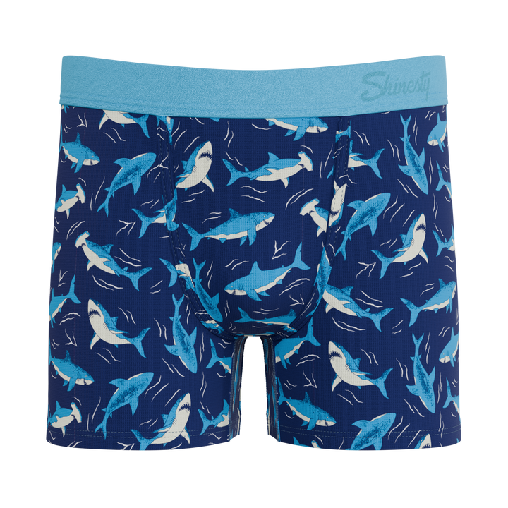 The Shark Lark | Shark Boy's Boxer Briefs