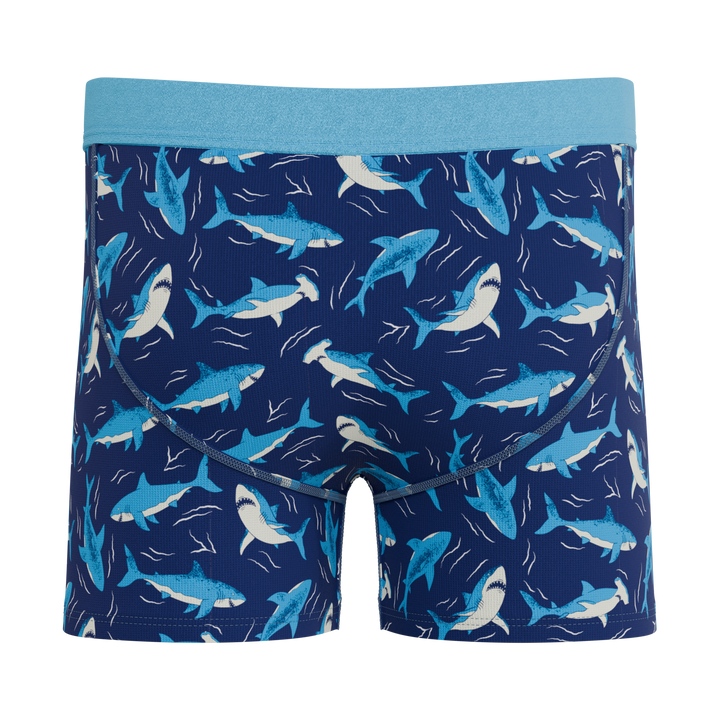 The Shark Lark | Shark Boy's Boxer Briefs