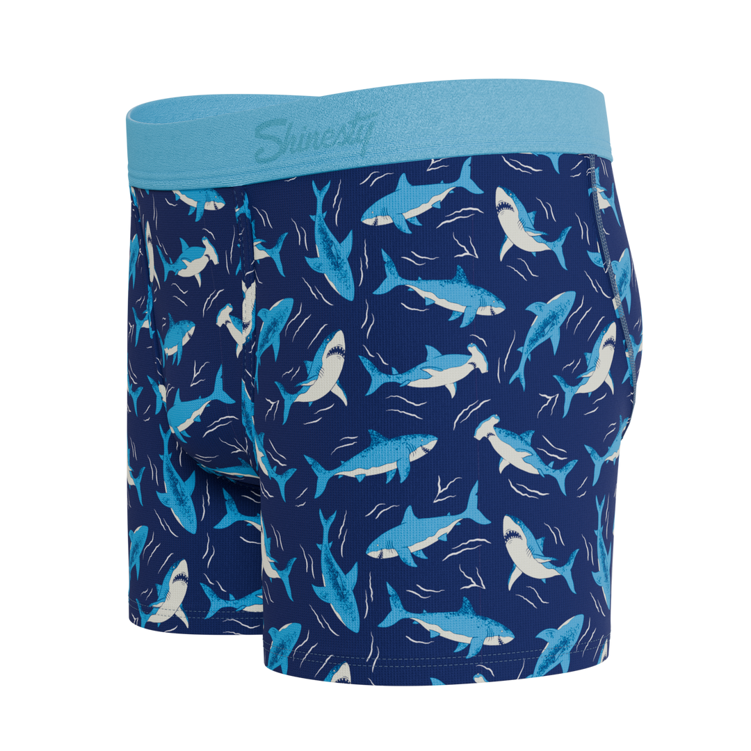 The Shark Lark | Shark Boy's Boxer Briefs