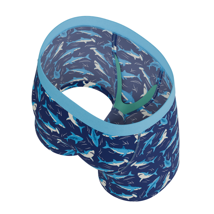 The Shark Lark | Shark Boy's Boxer Briefs