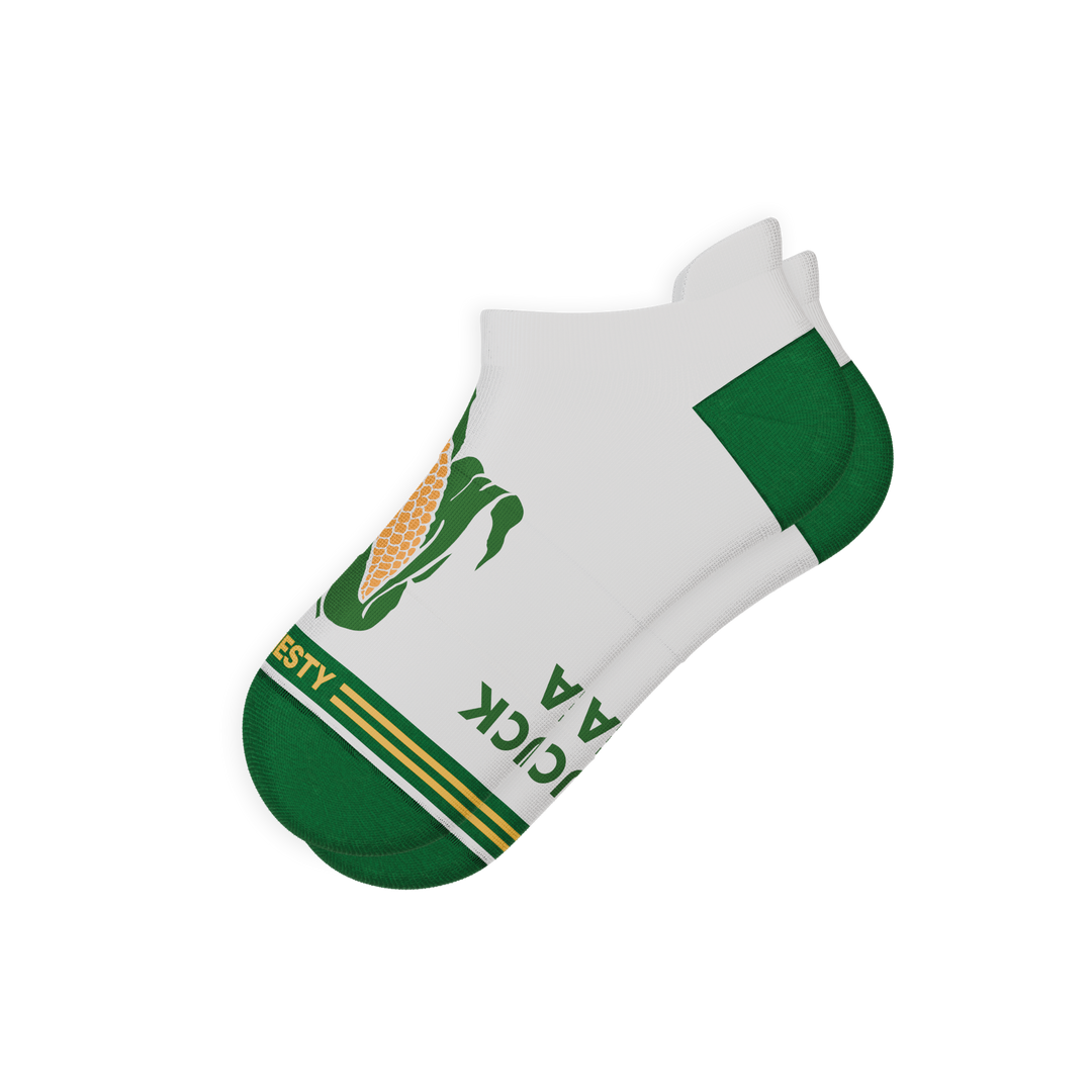 The Shuck Yea | Corn Heel Hammock™ Ankle Socks