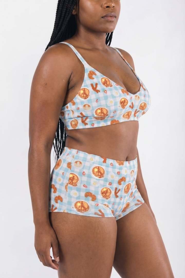 The Good Moaning | Naughty Breakfast Boob Hammock™ Plunge Bralette