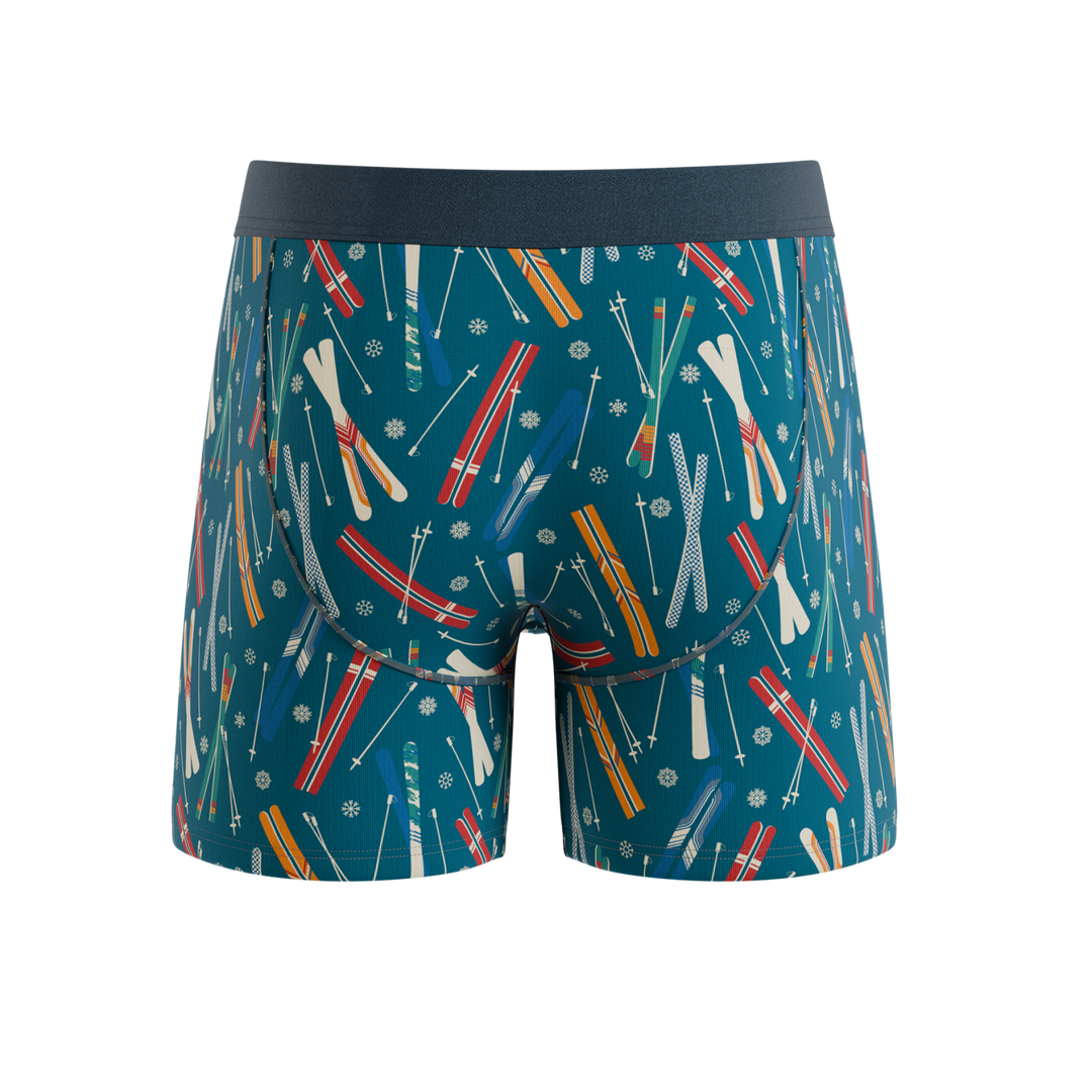 The Ski In Ski Out | Retro Ski Ball Hammock® Pouch Underwear