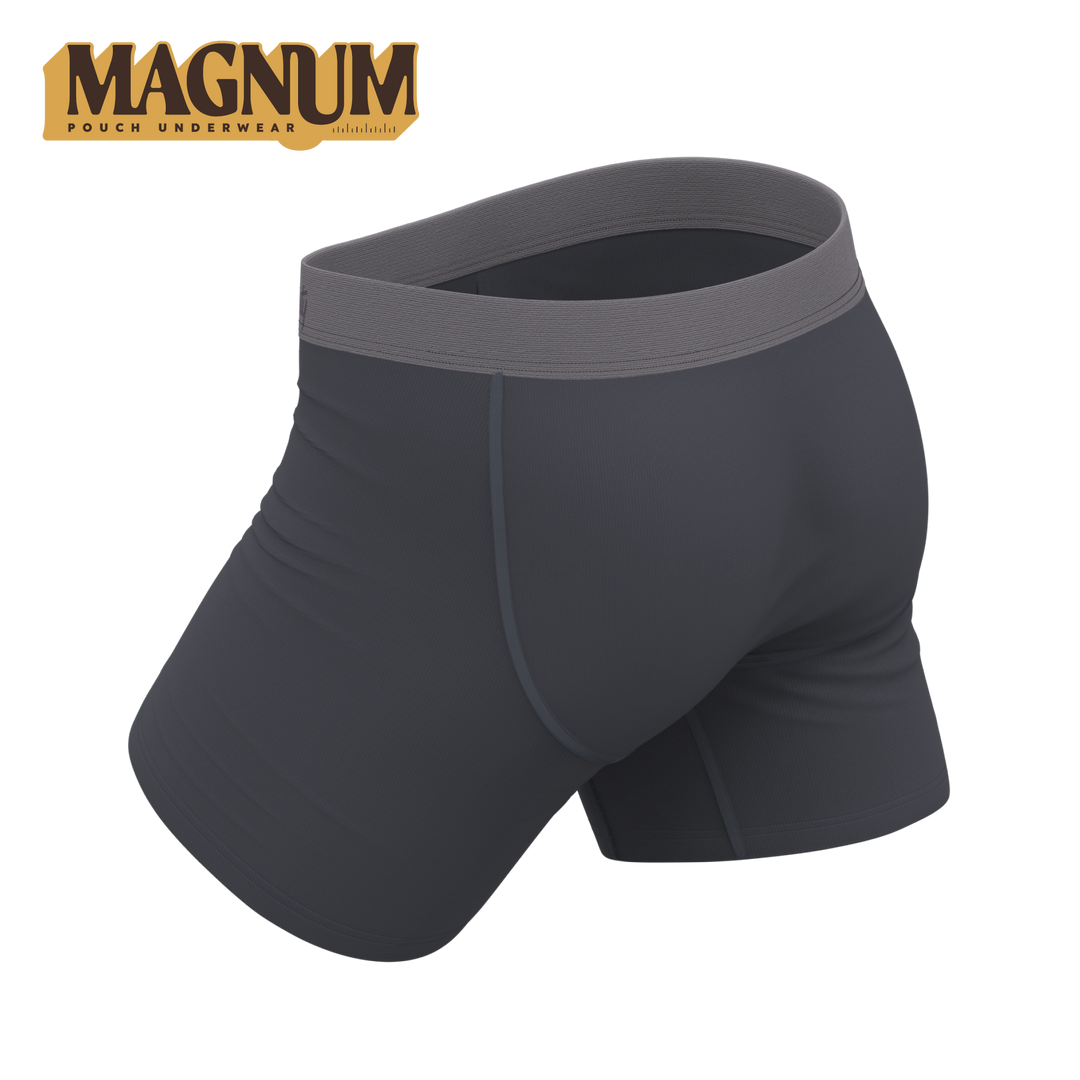 The Slate Expectations | Grey Tonal Ball Hammock® Magnum Big Pouch Underwear